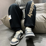 K7433P30加绒P40裤子春秋美式直筒裤阔腿工装潮牌卫裤休闲有加绒，男装休闲裤，星座510A-1