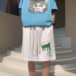 DD3531男六分短裤百搭沙滩篮球大码宽松户外时尚休闲夏季短裤图片