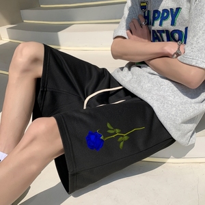 DD3527休闲夏季短裤男六分短裤百搭沙滩篮球大码宽松户外时尚图片