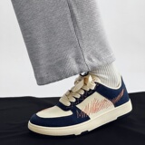 森系港风帆布男鞋潮流SHOES小众板鞋德迅潮鞋INS休闲运动，男鞋休闲鞋，星座510A-1