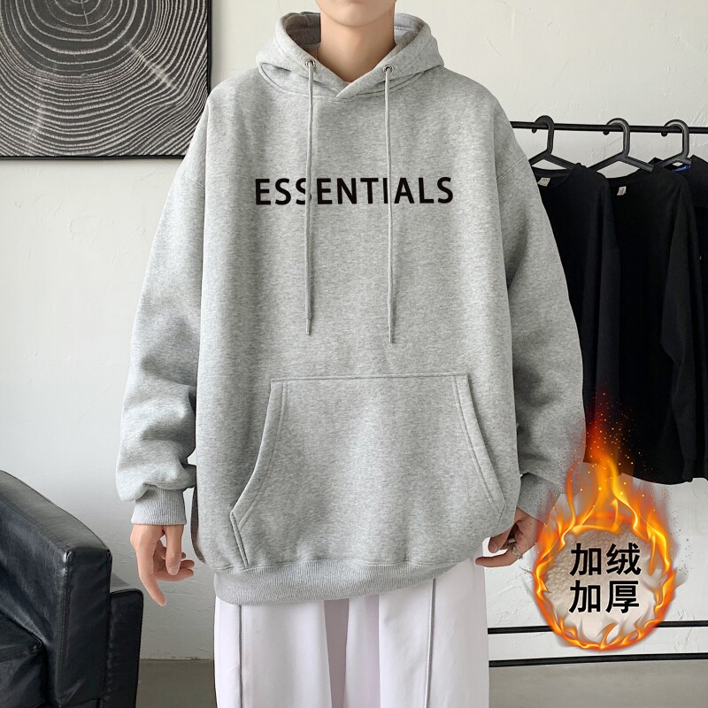 L2888P65潮流元素潮趣加绒加厚连帽印花常规款连帽卫衣男图片