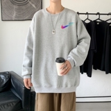 Y2363P38秋卫衣2022秋冬男圆领韩版嘻哈运动外套ins港风休闲上衣，男装卫衣，星座510A-1