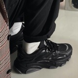 X1395P58男士运动鞋港风潮鞋春季2022新款男鞋8韩版潮流老爹鞋，男鞋休闲鞋，星座510A-1