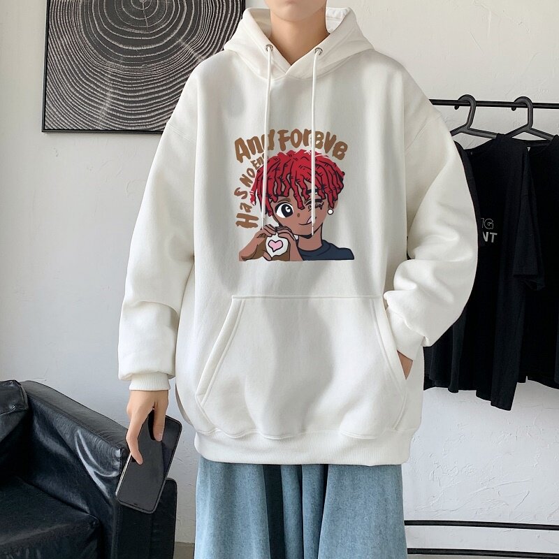 LD5675P38重磅卫衣男oversize小众高街男潮ins春秋季男生衣服美式,男装卫衣,星座510A-1