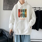 L2878P48港风2022秋冬新款大码潮男连帽情侣卫衣男连帽外套，男装卫衣，星座510A-1