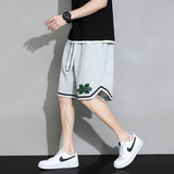 DK6966P35黑地板华棉短裤篮球大码宽松户外时尚休闲夏季短裤男，男装休闲裤，星座510A-1