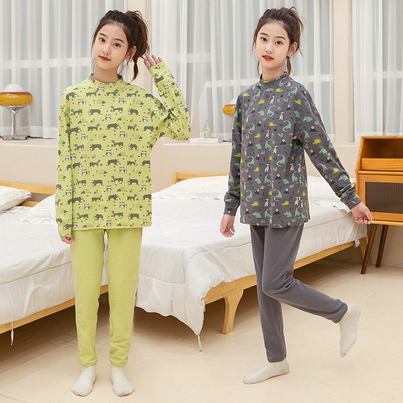 胖女童秋衣秋裤加肥加大