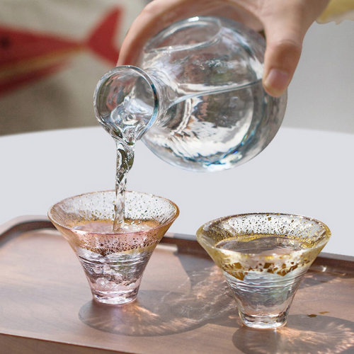 东洋佐佐木富士山金箔清酒杯