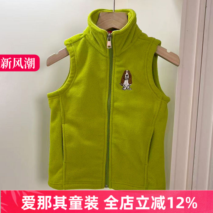 男女童背心春秋冬季马甲上衣外套