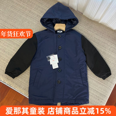 男女童棉衣秋冬防风衣连帽外套