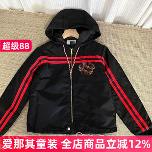 6102男女款长袖外套春秋冬季夹棉上衣防风衣 大童成人 特价！！