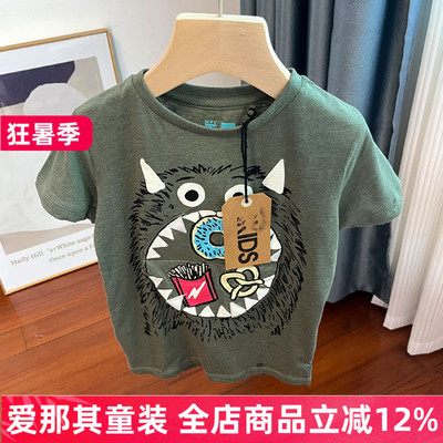 男女童短袖T恤衫夏季薄款上衣