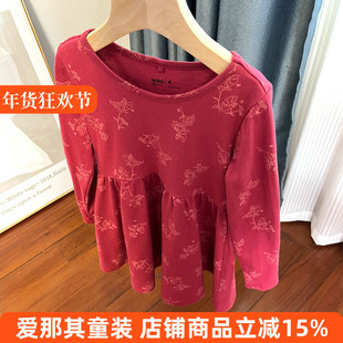241外贸女童长袖连衣裙春秋裙子80-116cm