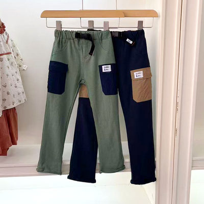 男女童长裤春秋针织休闲裤