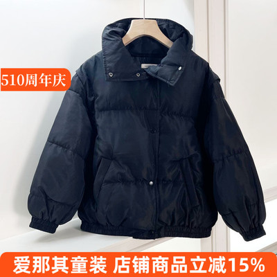 女童棉衣秋冬防风外套长袖上衣