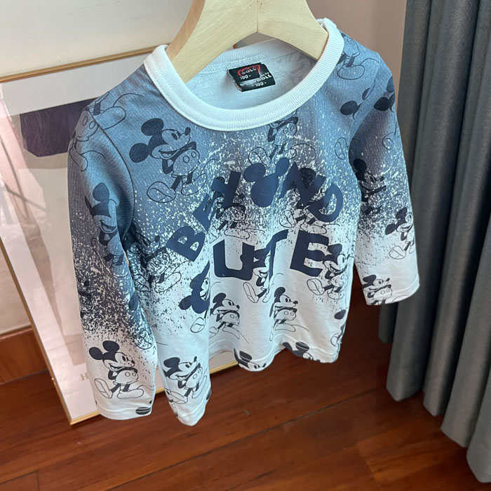 6023日单男女童长袖T恤衫打底衫纯棉上衣 特价！