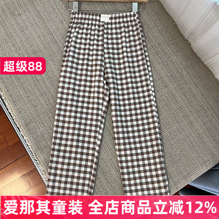 6150女童长裤春秋冬季家居裤睡裤ZA家 120-164cm