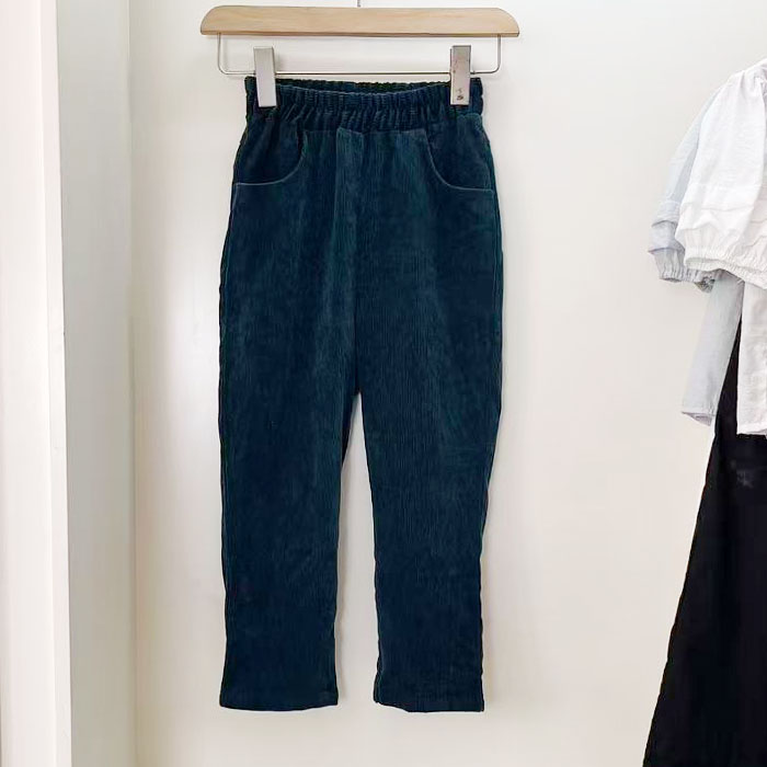 男女童长裤春秋灯芯绒裤子春秋