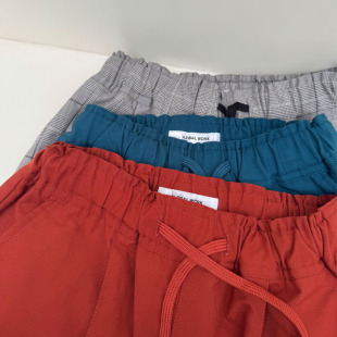 120 棉布休闲裤 160cm 春夏薄款 263日单GW男女童长裤