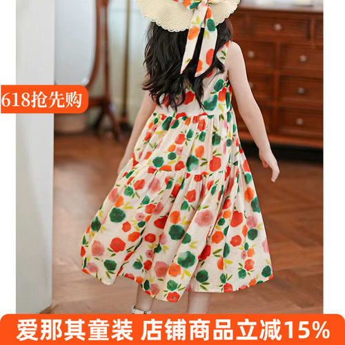 女童连衣裙夏季薄款棉布裙子