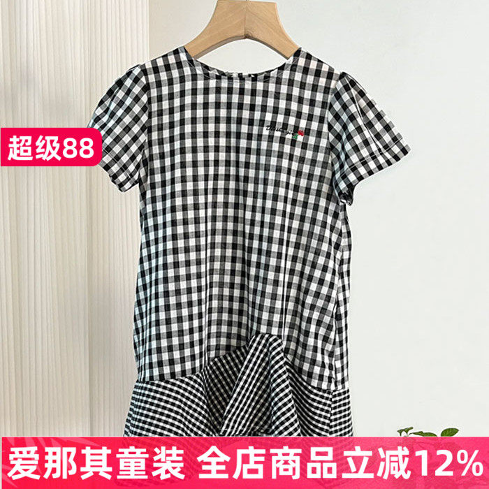 204每个女孩都是公主女童短袖连衣裙夏季薄款裙子 特价！图片