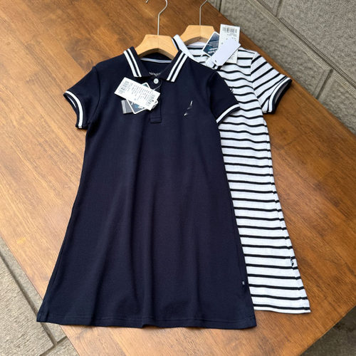 女童短袖连衣裙夏季休闲运动裙