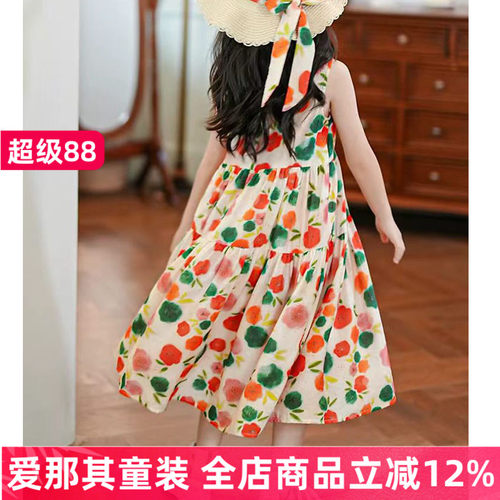女童连衣裙夏季薄款棉布裙子