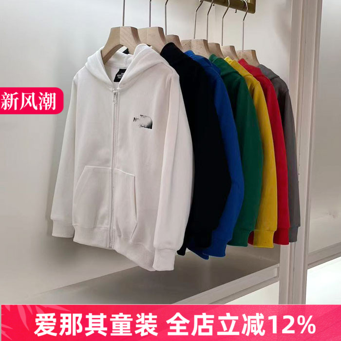 6023男女童长袖卫衣秋冬连帽外套上衣110-160cm 特价！