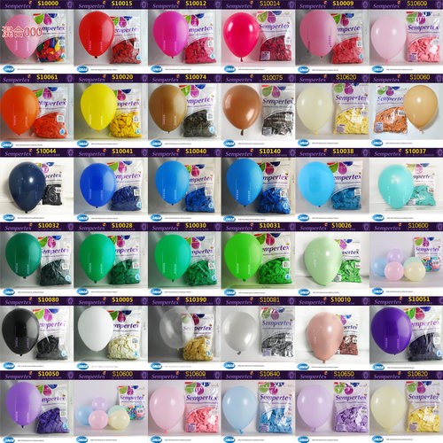 sempertex10英寸哥伦比亚气球