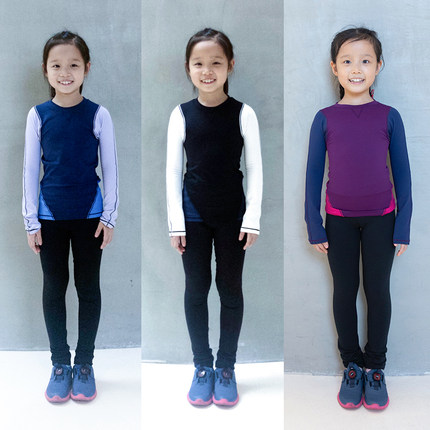 【经典回归-薄款】花样滑冰儿童训练服滑冰服ICEDIVA彩色长袖上衣
