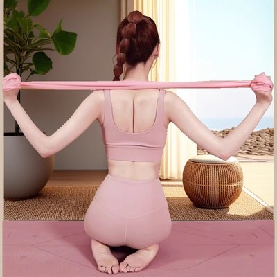 中欧瑜伽弹力带拉伸拉力带开背