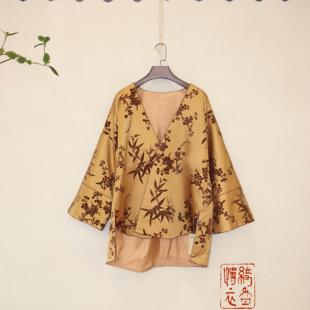 真絲漳絨·夾棉外搭·新中式 綺香慢衣 秋冬款 國(guó)風(fēng)·氣質(zhì)·高級(jí)