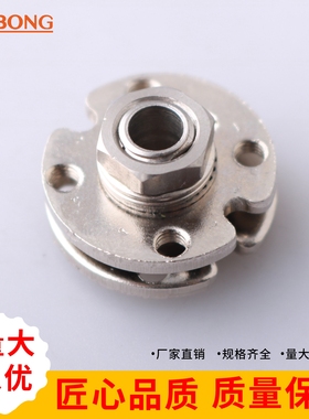 DB2001 360度平面圆盘阻尼铰链任意停阻尼合页圆转轴阻尼器