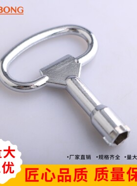 镀铬锌合金电表箱五角钥匙