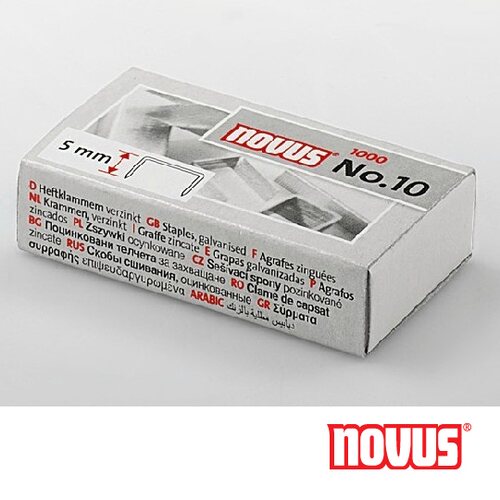 德国NOVUS罗福斯迷你订书机订书针NO10