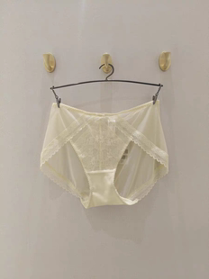 伊维斯专柜正品 10611183 女士中腰三角蕾丝网纱包臀舒适内裤