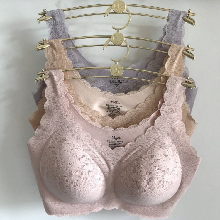 正品钢圈曼妮芬无钢圈运动文胸