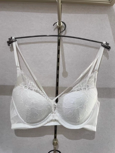 伊维斯正品春夏性感蕾丝有钢圈薄杯前扣美背聚拢文胸10811074