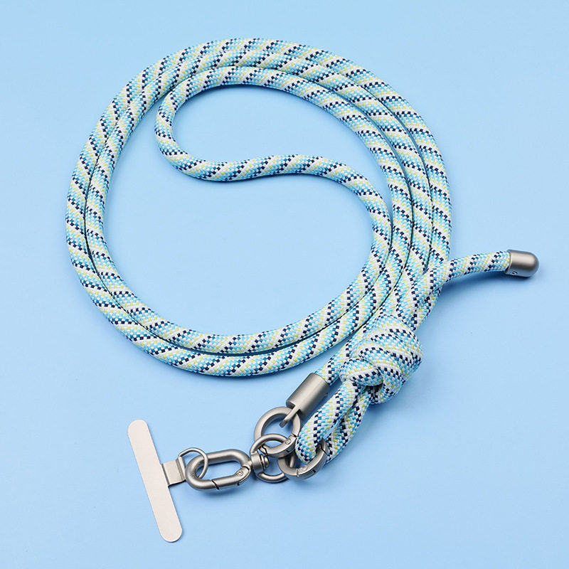 手机挂绳夹片长款挂脖手腕绳防丢垫片卡贴固定背贴连接片定制logo