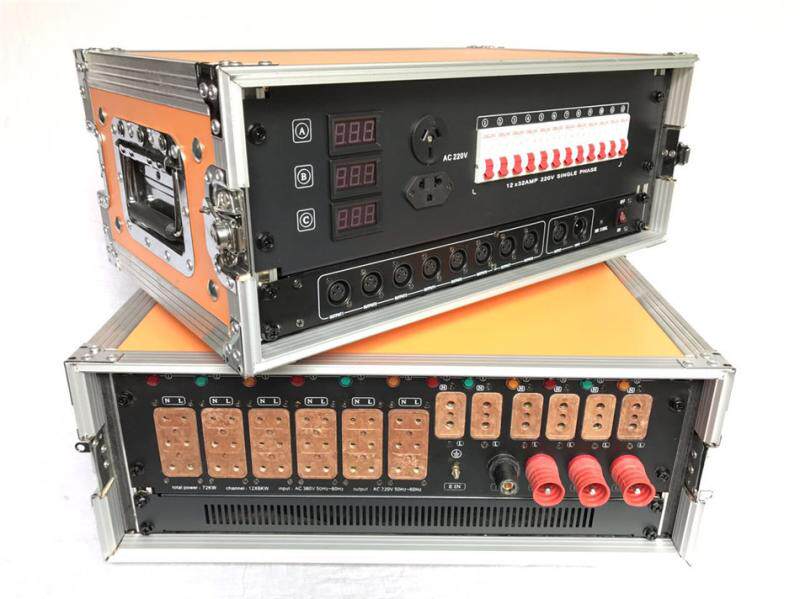 12路电源直通箱舞台灯信号放大器