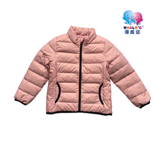 2022秋冬新品海威迩童装女童儿童立领柔软超薄羽绒服12840957