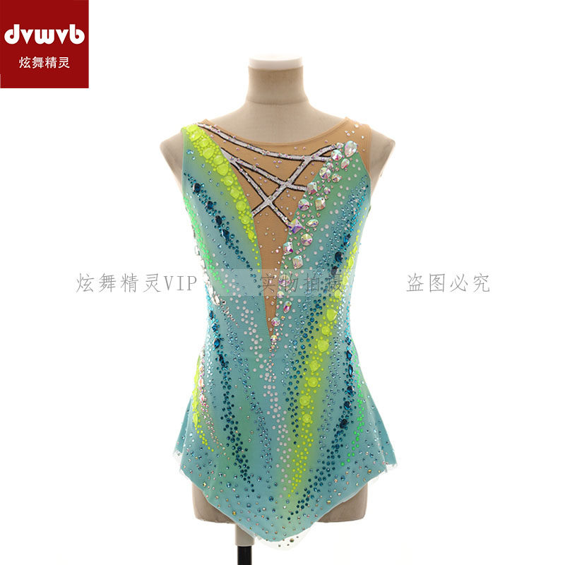 艺术体操服健美竞技比赛技巧服