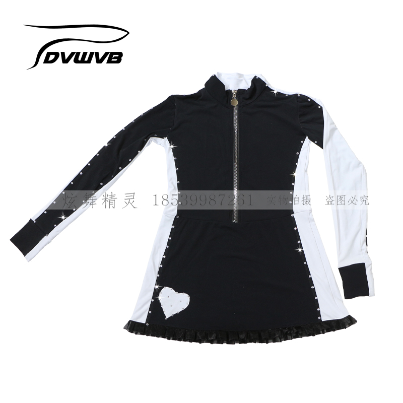 dvwvb儿童成人女款裙花样滑冰服