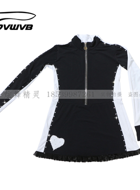 炫舞精灵 定制花样滑冰服装  儿童成人女款训练裙a1083