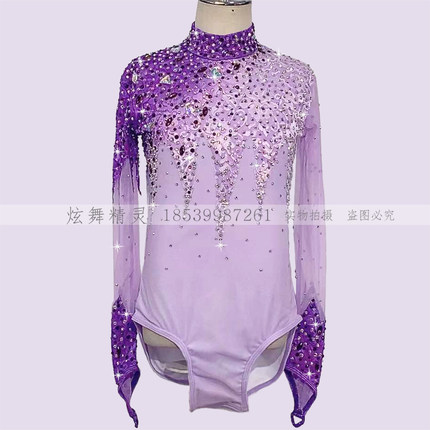 炫舞精 定制花样滑冰表演服舞蹈演出服 儿童成人男款表演服a1032