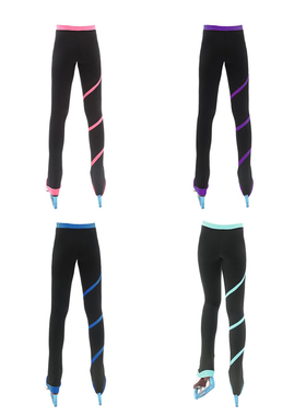 炫舞精灵 花样滑冰训练裤 成人儿童款溜冰训练服冬夏裤a375