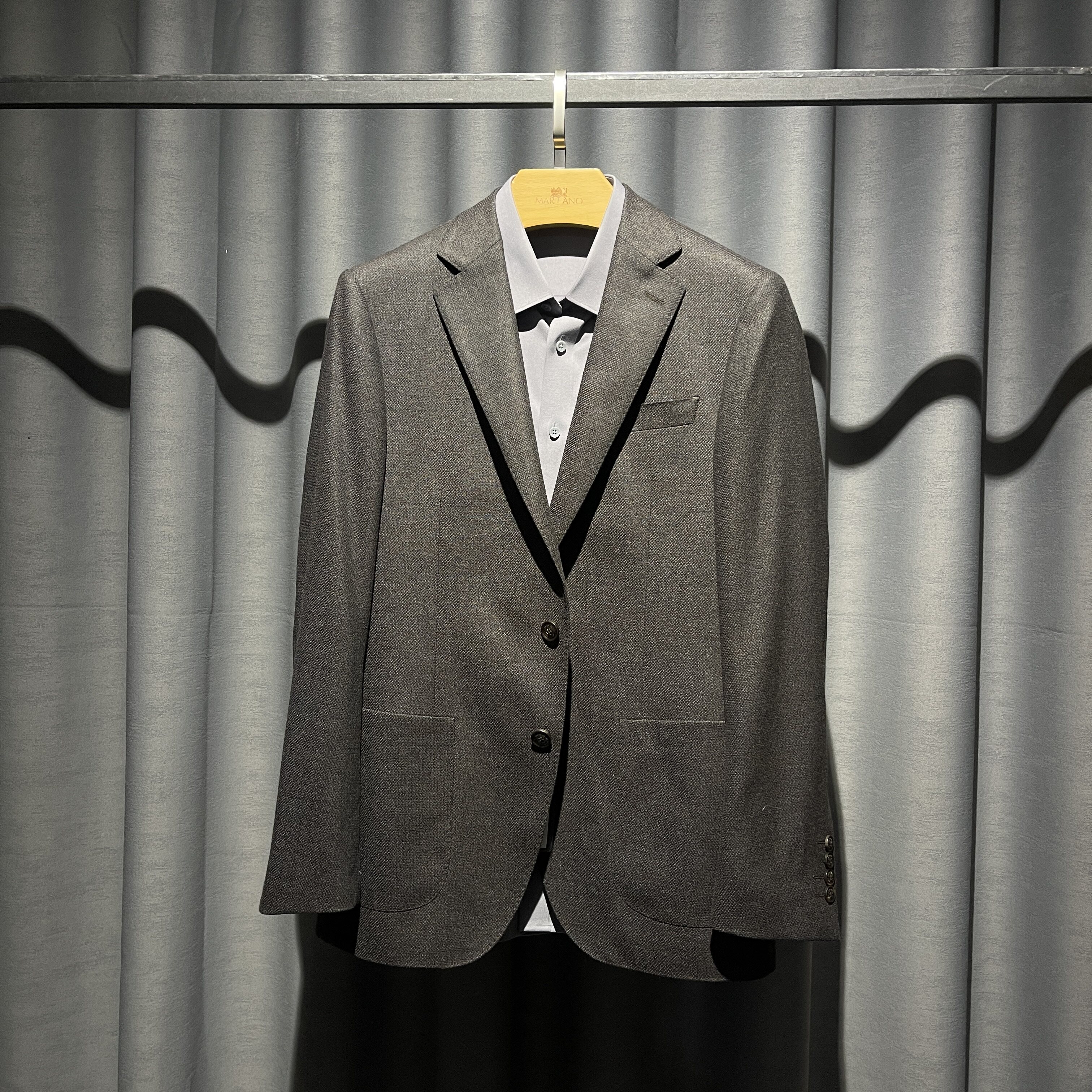 100%绵羊毛 175码男士秋冬高品质单西 皮尔卡丹专柜 男装西服上衣