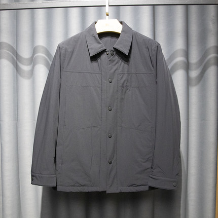 鹅绒服 年轻轻商务翻领羽绒 白鹅绒 细腻抗皱 冬款轻商务 男外套