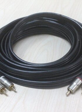 铁三角AT537V 钛金属AV音视频线3RCA视频3莲花红黄白色5米