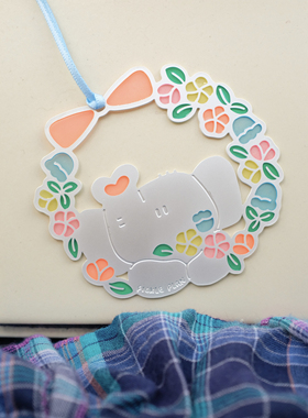 cocomero小象｜原创设计彩透金属书签挂饰毕业可爱礼物品少女同学